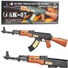 Lean Toys Žaislinis AK-47 Automatas su Šviesos ir Garso Efektais, 68,5 cm