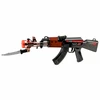 Lean Toys Žaislinis AK 47 automatas 45 cm
