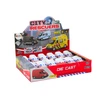 Lean Toys Baltas greitosios pagalbos automobilis 1:32 su šviesos ir garso efektais
