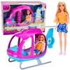 Lean Toys Lėlė su sraigtasparniu 30 cm