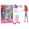 Lean Toys Anlily lėlė su vežimėliu ir šunimi
