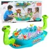 Lean Toys Įtraukiantis žaidimas su dinozaurais