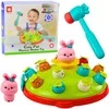 Lean Toys Interaktyvus žaidimas vaikams su šokinėjančiu zuikiu