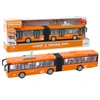 Lean Toys Miesto autobusas 1:16 su šviesomis ir garsais
