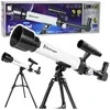 Lean Toys Vaikiškas astronominis teleskopas su telefono laikikliu