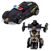 Lean Toys Žaislinis automobilis-robotas 2in1 policijos sportinis