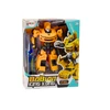 Lean Toys Geltonas Sportiškas 2in1 Transformuojantis Automobilis-Robotas