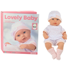 Lean Toys Lėlytė su Baltais Pižamos Drabužiais ir Priedais