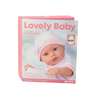 Lean Toys Lėlytė su Baltais Pižamos Drabužiais ir Priedais
