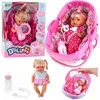 Lean Toys Interaktyvi lėlė su nešykle 30 cm