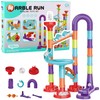 Lean Toys Spalvinga rutuliukų trasa 113 dalių rinkinys