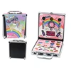 Lean Toys Stilingas grožio rinkinys juodame lagamine