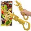 Lean Toys Dinozaurų griaučių žaislas rudas vaikams