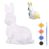 Lean Toys Putplasčio Velykų kiškučio dekoravimo rinkinys 2598