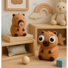 Lean Toys Antistresinis žaislas kapibara 8,5 cm rudas