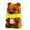 Lean Toys 3D Statulėlė iš kaladėlių Kapibara 204-263 vnt.