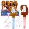 Lean Toys Muilo burbulų lazdelė su vėjo malūnėliu, 19 cm