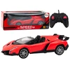 Lean Toys Nuotoliniu būdu valdomas raudonas sportinis automobilis RC 1:16