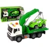 Lean Toys Žalios spalvos evakuatorius su garsu ir šviesomis, 1:16 mastelis