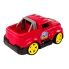 Lean Toys Nuotoliniu būdu valdomas raudonas policijos automobilis su šviesomis ir garsais, 30x17.5x13 cm