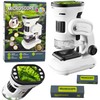 Lean Toys Vaikiškas mokomasis skaitmeninis mikroskopas su ekranu 200x-1000x