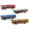 Lean Toys Miesto autobusas, 15 cm, metalinis