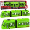 Lean Toys Žalias metro modelis su šviesomis ir garsais 1:16