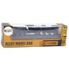 Lean Toys Kolekcinis traukinio modelis 1:48 metalinis juodas