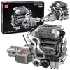 Lean Toys V8 variklio konstruktorius 2024 vnt.