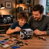 Lean Toys Konstruktoriaus rinkinys V8 variklis 552 vnt.