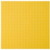 Lean Toys Konstruktoriaus pagrindas- plokštė 40x40 cm geltona