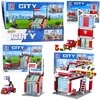 Lean Toys Gaisrinės konstruktorius 203-210 vnt.