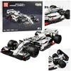 Lean Toys Konstruktoriaus rinkinys Mudking 13117 F1 lenktyninis automobilis, 1235 dalys