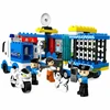 Lean Toys Statybinės kaladėlės 91 vnt.