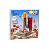 Lean Toys Konstravimo rinkinys vaikams Brick 6in1, 1000 detalių
