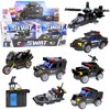 Lean Toys Konstruktorius transporto priemonės SWAT 8in1 92-117 vnt.
