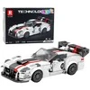 Lean Toys Konstravimo rinkinys VIPER lenktyninis automobilis 379 detalių