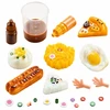 Lean Toys Kūrybinis „Squishy“ rinkinys pusryčių formoms