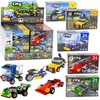 Lean Toys Miesto transporto priemonės 2in1