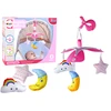 Lean Toys Rožinė vaikiška karuselė su muzika