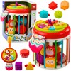 Lean Toys Interaktyvus edukacinis kubas spalvotas