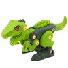 Lean Toys Dinozauras su žaliu gręžtuvu