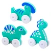 Lean Toys Spalvingi dinozaurai su ratukais