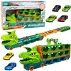 Lean Toys Sunkvežimis su trasa 2,1 m 8 vnt.