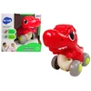 Lean Toys Dinozauras ant ratų Hola T-Rex, raudonas