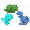 Lean Toys Dinozaurų Smėlio Žaislų Rinkinys su Kibiru ir Formelėmis