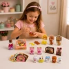 Lean Toys Kūrybinis mini maisto žaislų rinkinys