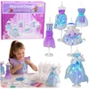 Lean Toys Kūrybinis lėlių aprangos kūrimo rinkinys Little Fashion Designer