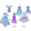 Lean Toys Kūrybinis lėlių aprangos kūrimo rinkinys Little Fashion Designer