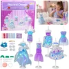 Lean Toys Kūrybinis lėlių aprangos kūrimo rinkinys Little Fashion Designer